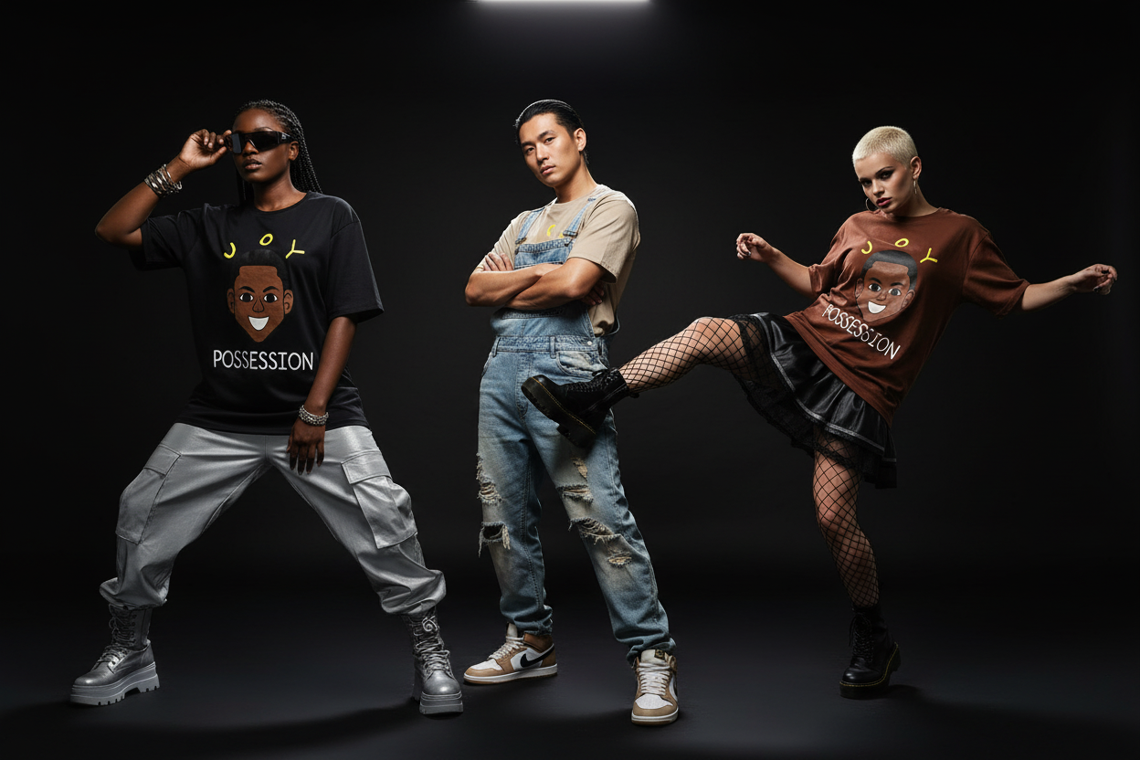 Joy Possession Fashion Campaign Banner