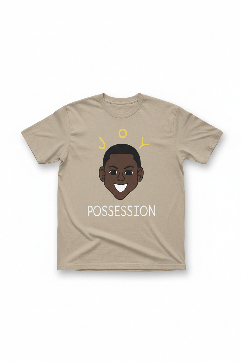 Tan Joy Possession T-shirt